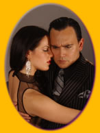 Oscar Mandagaran and Georgina Vargas  at Tango with Colette